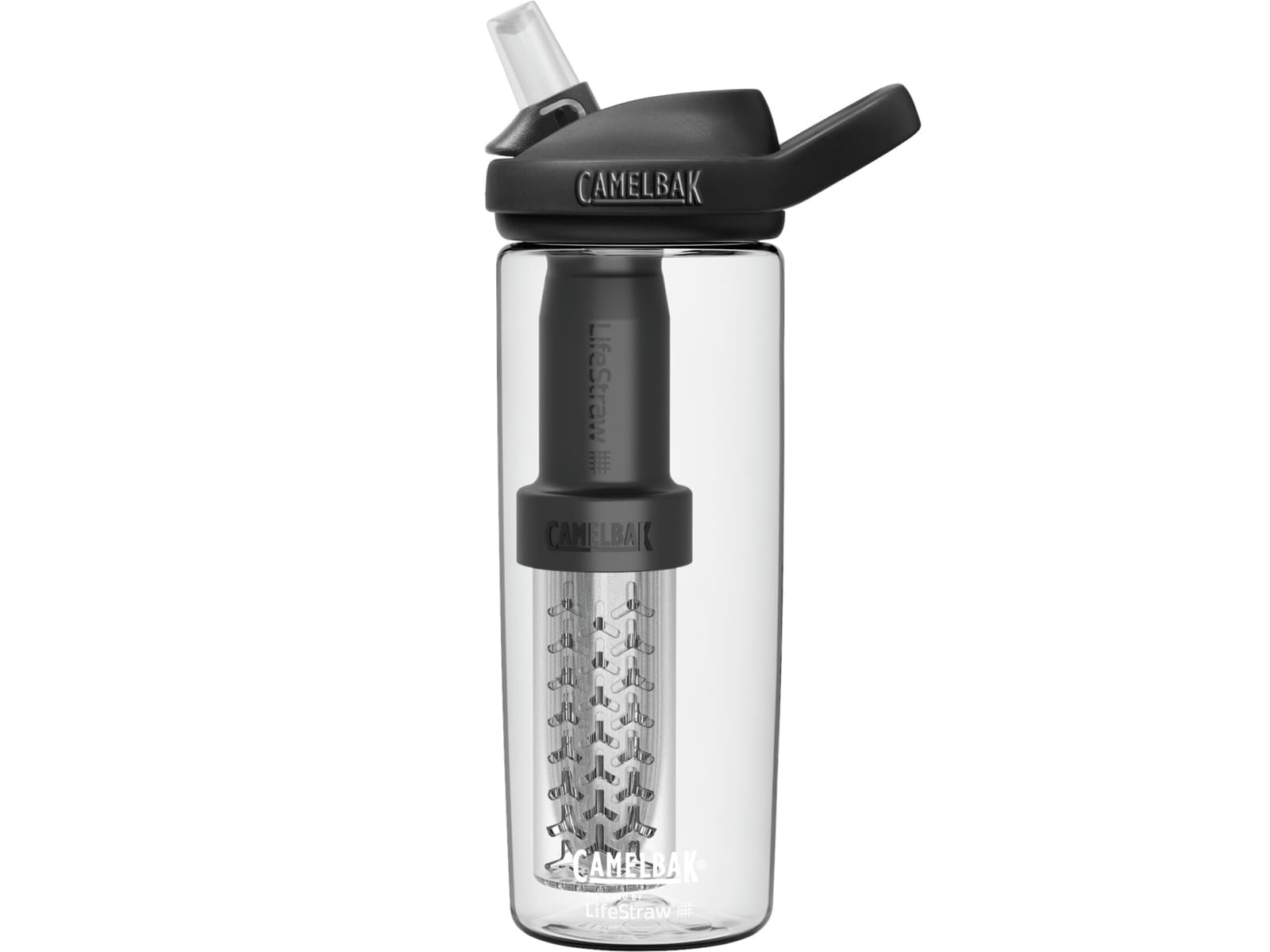 CamelBak eddy+ 20oz Bottle, filtered by LifeStraw, Clear - Choice 122