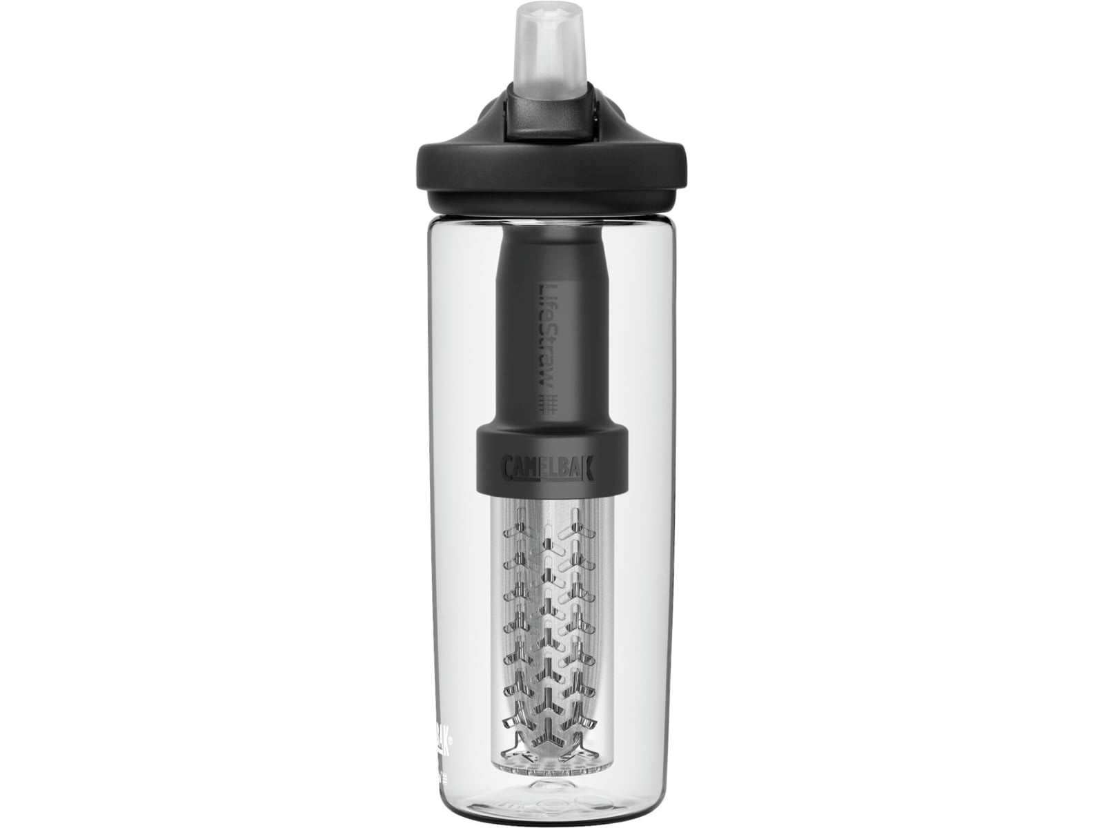 CamelBak eddy+ 20oz Bottle, filtered by LifeStraw, Clear - Choice 122