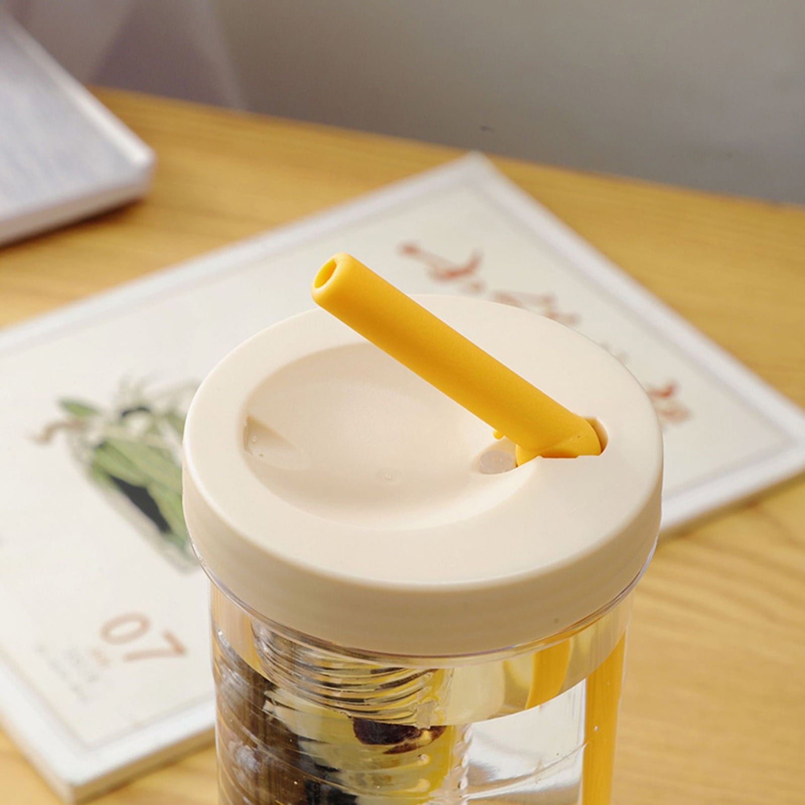 AURIGATE Simple Modern Plastic Tumbler with Lid and Straw Reusable BPA Free Iced Coffee Cups Double Wall Smoothie Cup Gifts for Women Men Him Her Classic Collection - Choice 981