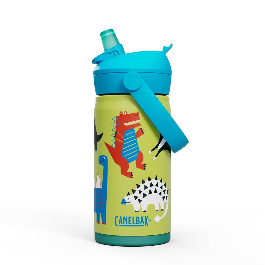 Camelbak Thrive™ Flip Straw Kids Stainless 12oz Water Bottle, Dino Jam - Choice 894