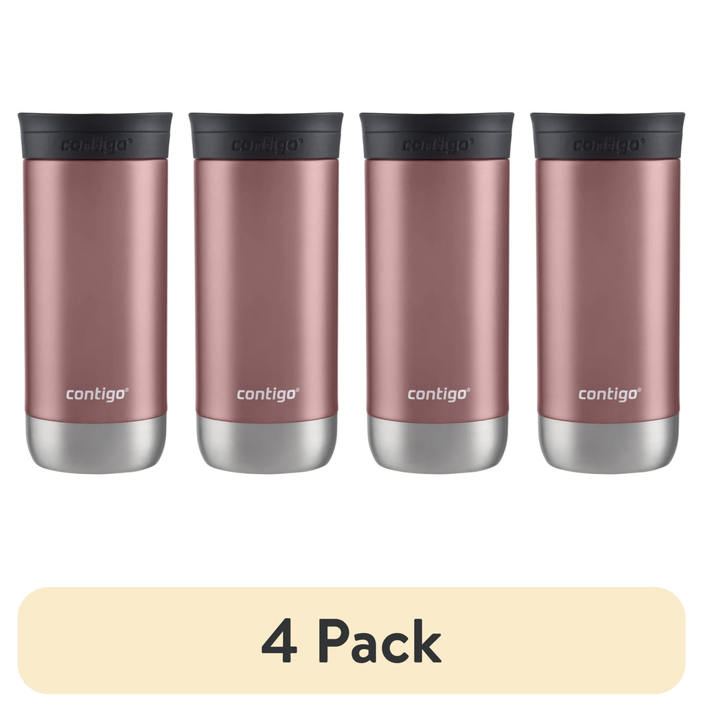 Contigo 16 oz. Huron 2.0 SnapSeal Stainless Steel Travel Mug - Licorice - Choice 314