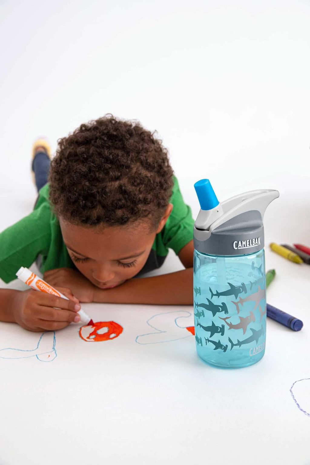 CamelBak Eddy Kids Water Bottle, Airplane Bandits.4 L - Choice 870