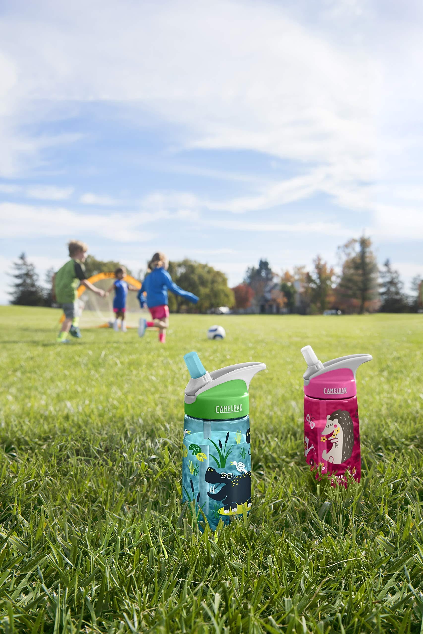 CamelBak Eddy Kids Water Bottle, Airplane Bandits.4 L - Choice 870