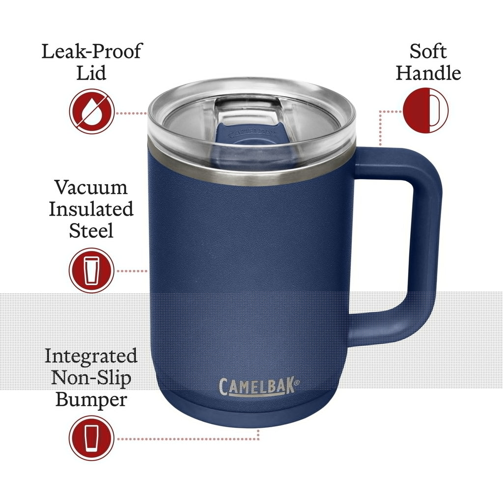 Camelbak Thrive Mug, 16oz Stainless, Navy - Choice 391