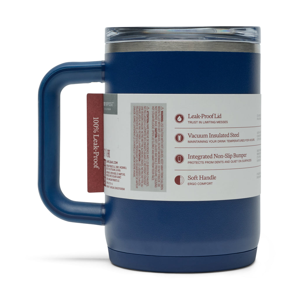 Camelbak Thrive Mug, 16oz Stainless, Navy - Choice 391