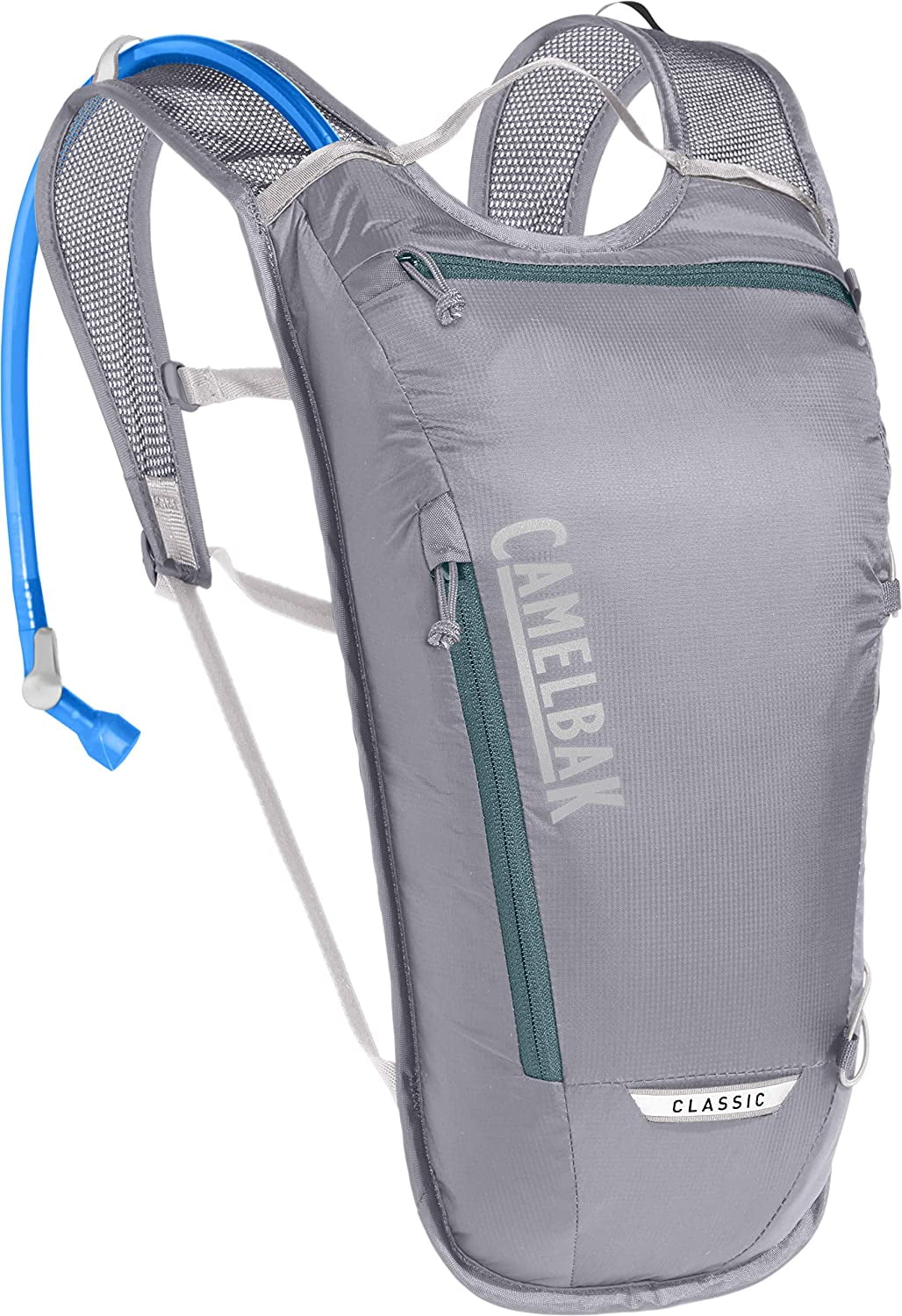 CamelBak Classic Light Bike Hydration Pack 70oz, Gunmetal/Hydro - Choice 424