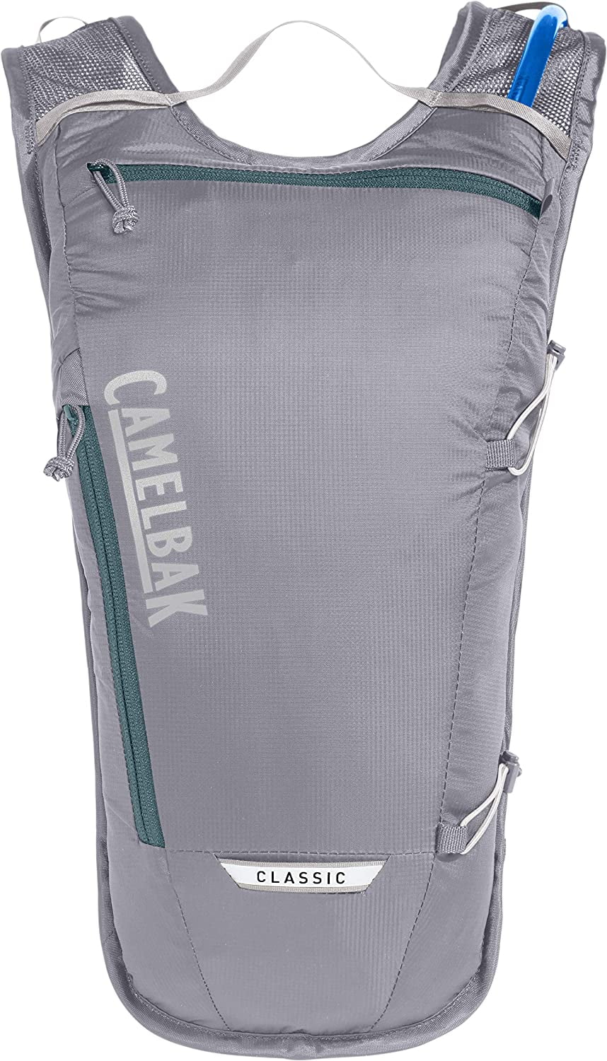 CamelBak Classic Light Bike Hydration Pack 70oz, Gunmetal/Hydro - Choice 424