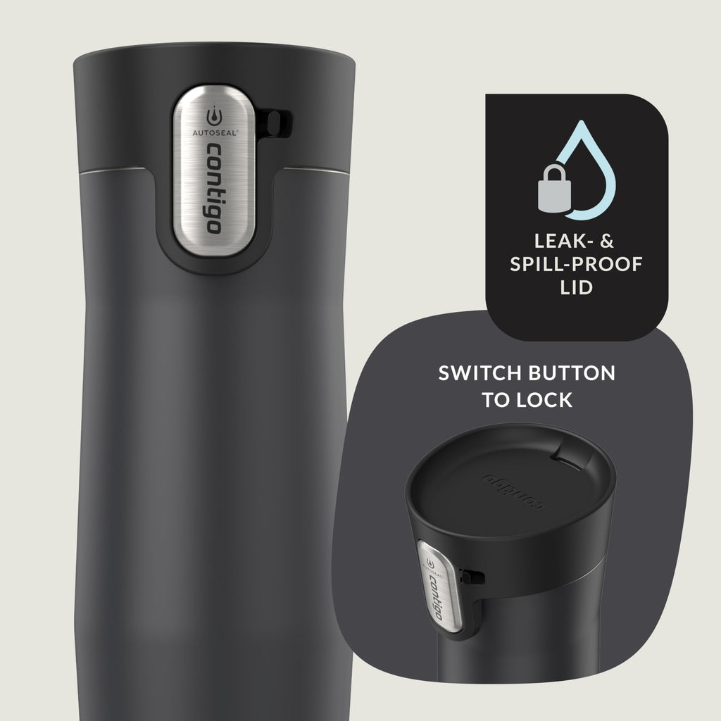 Autoseal West Loop Vacuum-insulated Stainless Steel Travel Mug With Easy-clean Lid 20 Oz Sake - Choice 731