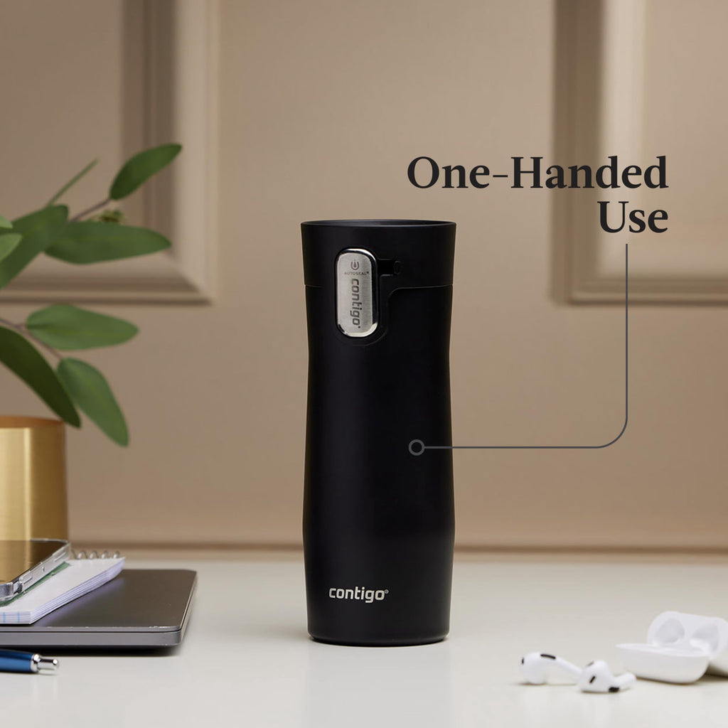 Autoseal West Loop Vacuum-insulated Stainless Steel Travel Mug With Easy-clean Lid 20 Oz Sake - Choice 731