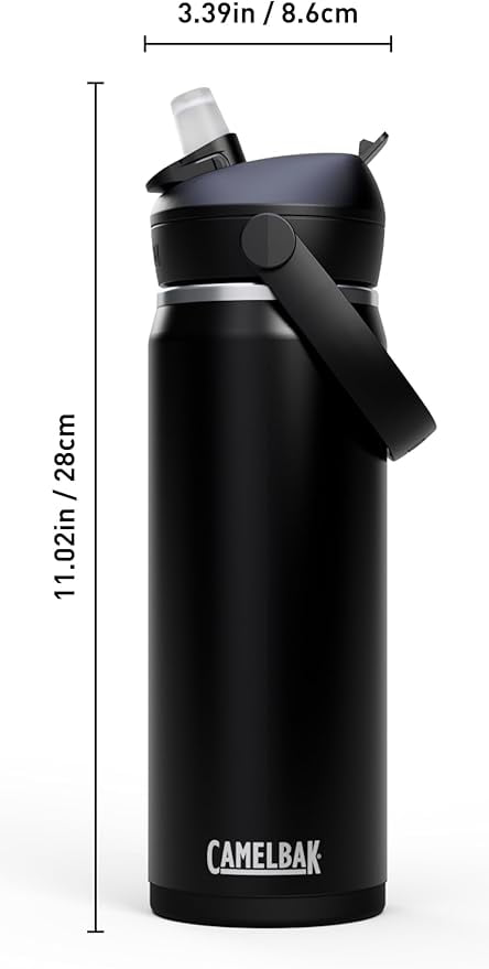 CamelBak Thrive™ Flip Straw Insulated Stainless Steel Water Bottle, 20oz, Moss - Choice 259