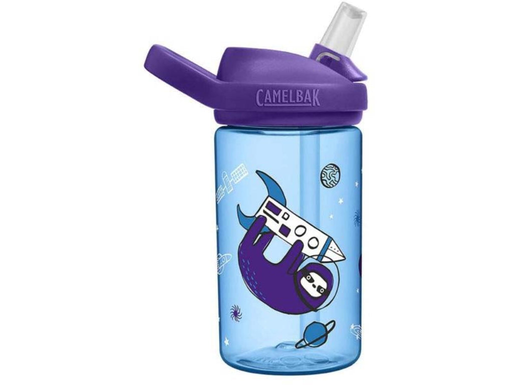 Camelbak Eddy+ Kids 14oz Water Bottle with Flip Straw, Sloths in Space - Choice 900