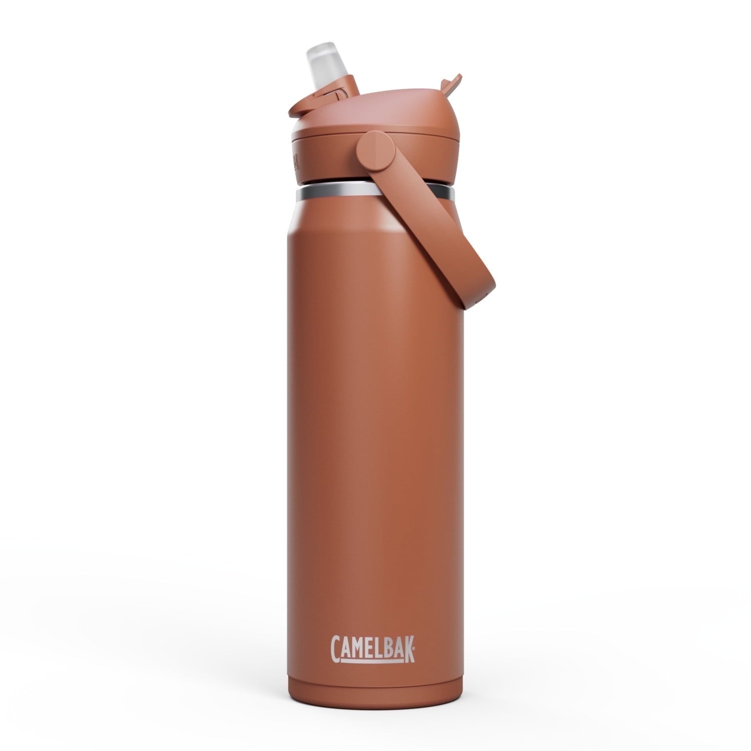 CamelBak Thrive™ Flip Straw Insulated Stainless Steel Water Bottle, 25 oz, Sierra Red - Choice 690