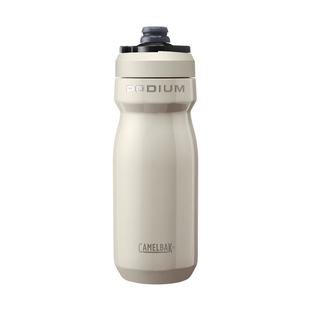 CamelBak Podium 18oz Insulated Stainless Steel Bike Water Bottle, Stone - Choice 741