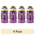 (4 pack) Contigo Kids Water Bottle with Redesigned AUTOSPOUT Straw, 14 oz, Grape Forest Haven - Choice 192