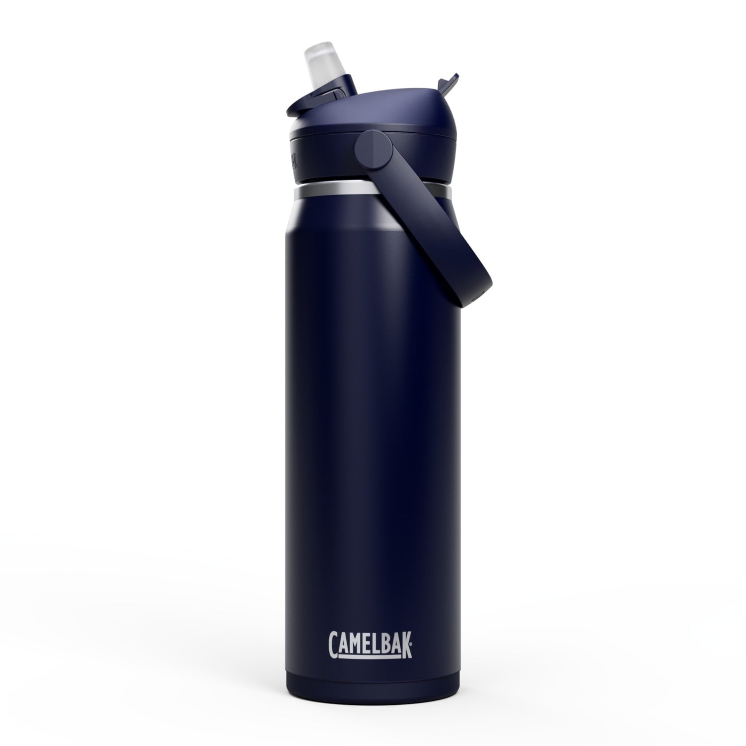 CamelBak Thrive™ Flip Straw Insulated Stainless Steel Water Bottle, 25 oz, Navy - Choice 533