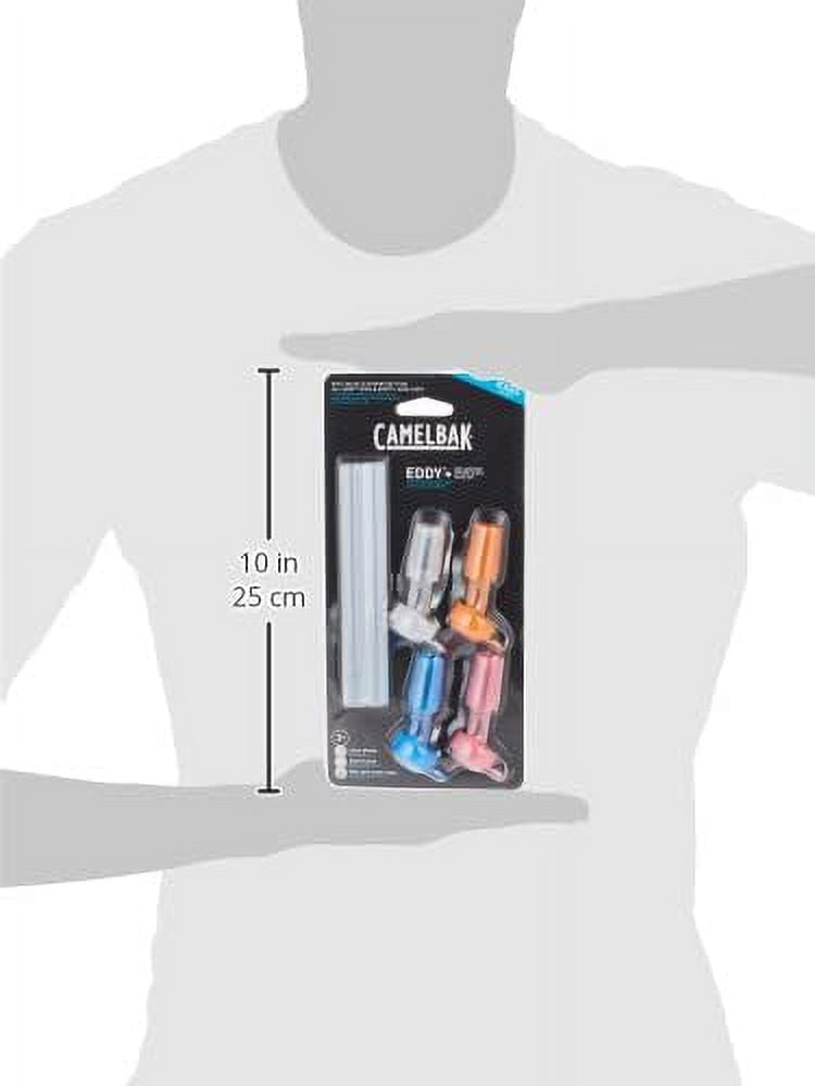 CamelBak eddy+ Kids 4-pack, Bite Valve &amp; Straws, Multi Color - Choice 397