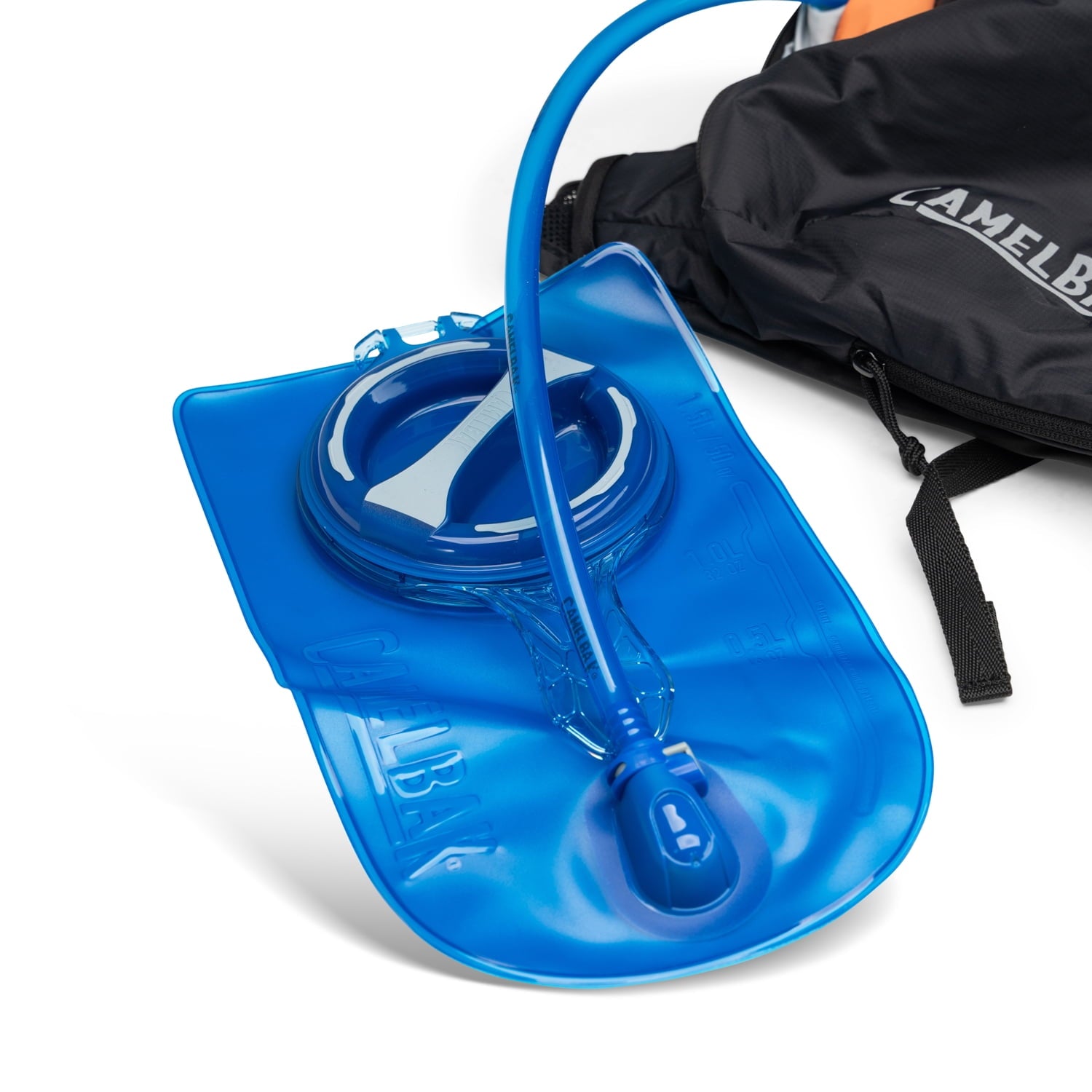 Camelbak Hydrobak Light 50oz Hydration Pack, Black/Silver - Choice 704