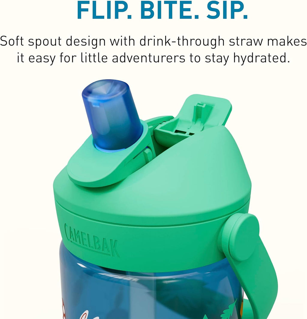 Camelbak Thrive™ Flip Straw Kids 14oz Bottle, Friendly Forest - Choice 996