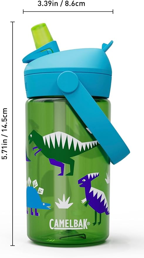 Camelbak Thrive™ Flip Straw Kids 14oz Bottle, Friendly Forest - Choice 996