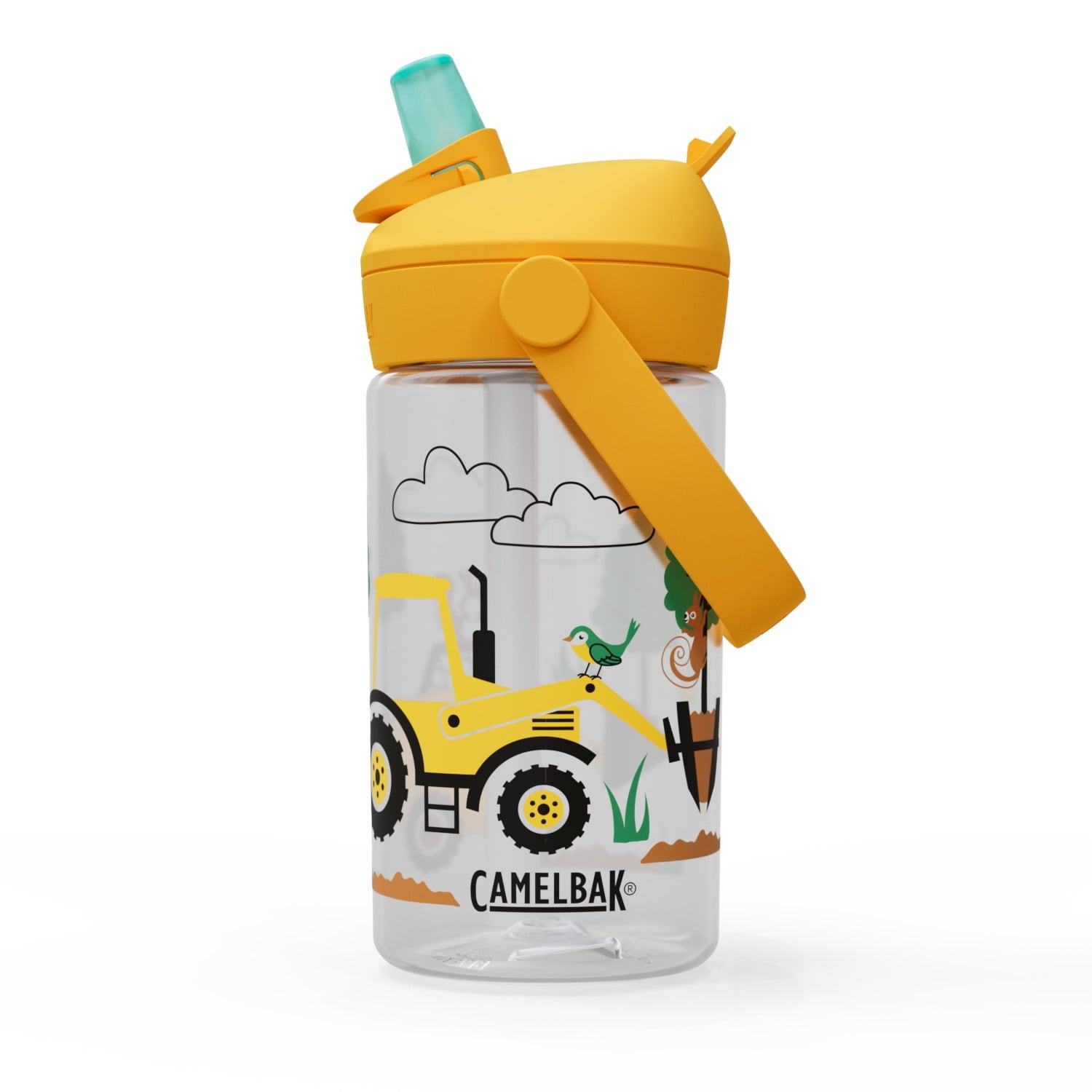Camelbak Thrive™ Flip Straw Kids 14oz Bottle, Friendly Forest - Choice 996