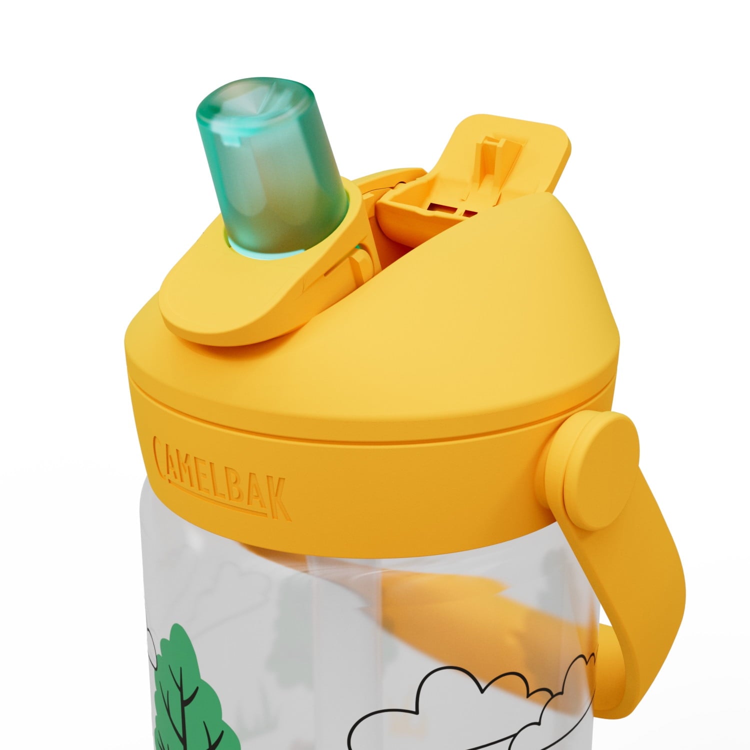 Camelbak Thrive™ Flip Straw Kids 14oz Bottle, Friendly Forest - Choice 996