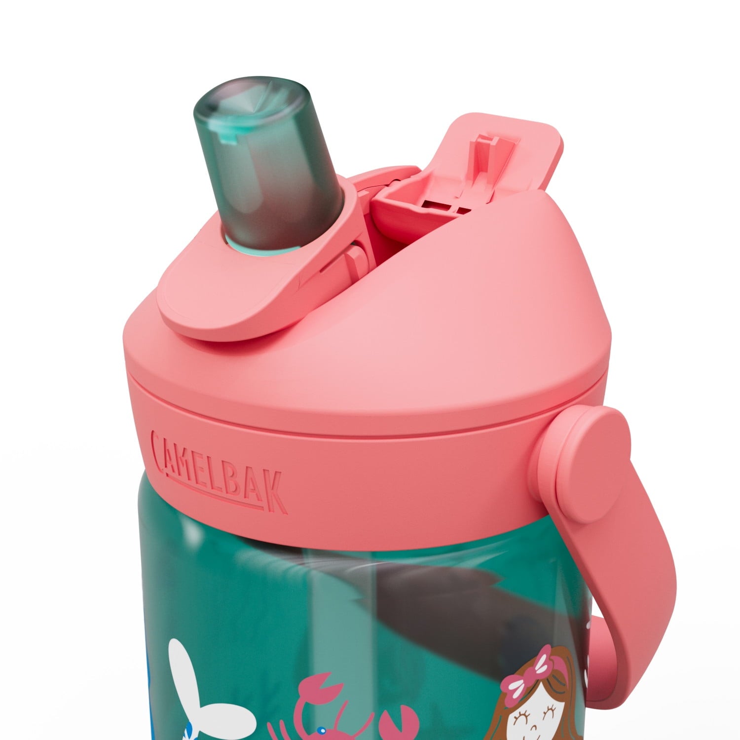 Camelbak Thrive™ Flip Straw Kids 14oz Bottle, Friendly Forest - Choice 996