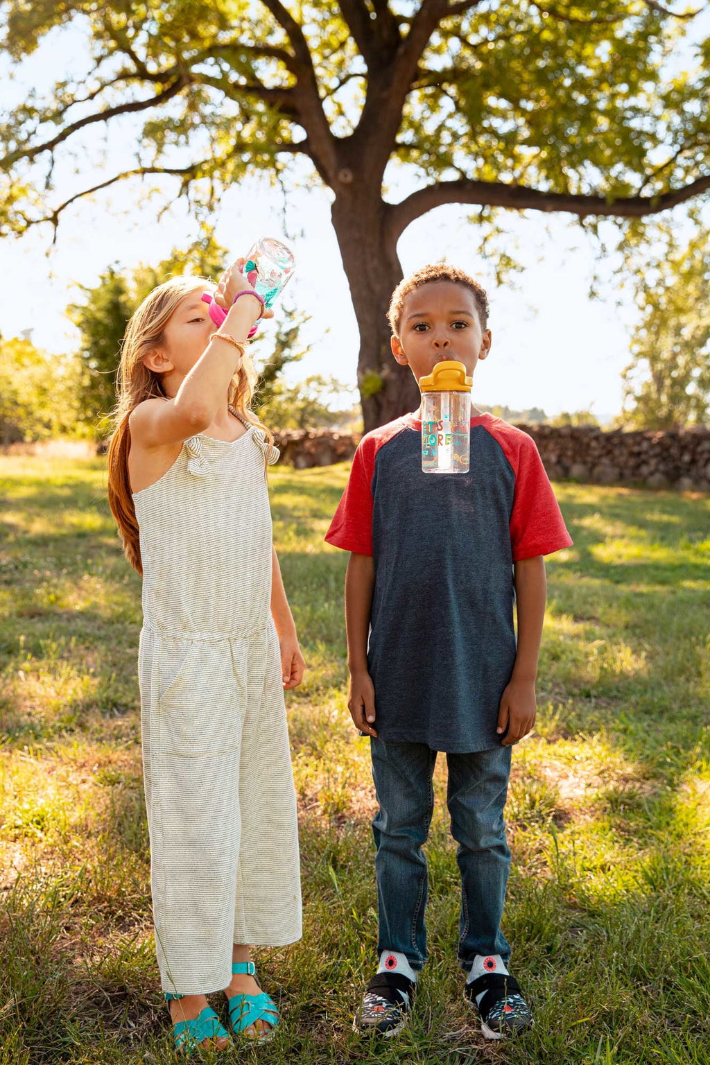 Camelbak Thrive™ Flip Straw Kids 14oz Bottle, Jungle Animals - Choice 220