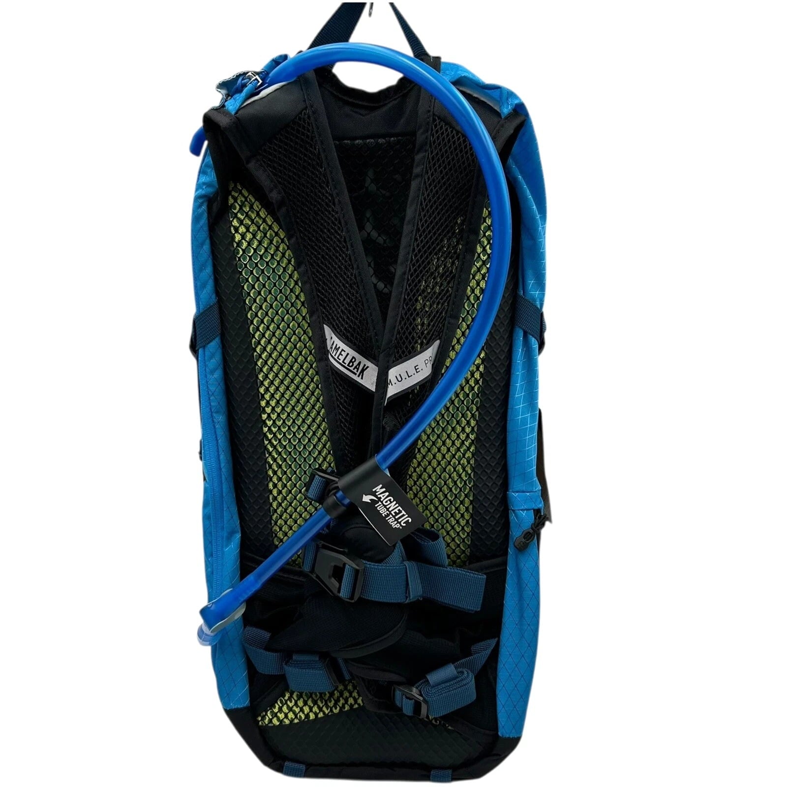 CAMELBAK M.U.L.E Pro 14L Bike Hydration Backpack 100 oz, Ibiza Blue/Orange - Choice 526