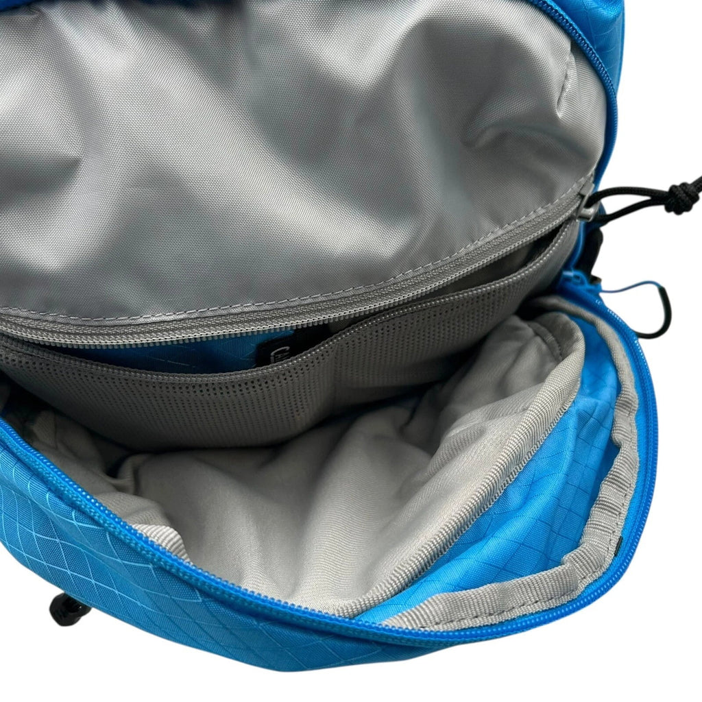 CAMELBAK M.U.L.E Pro 14L Bike Hydration Backpack 100 oz, Ibiza Blue/Orange - Choice 526