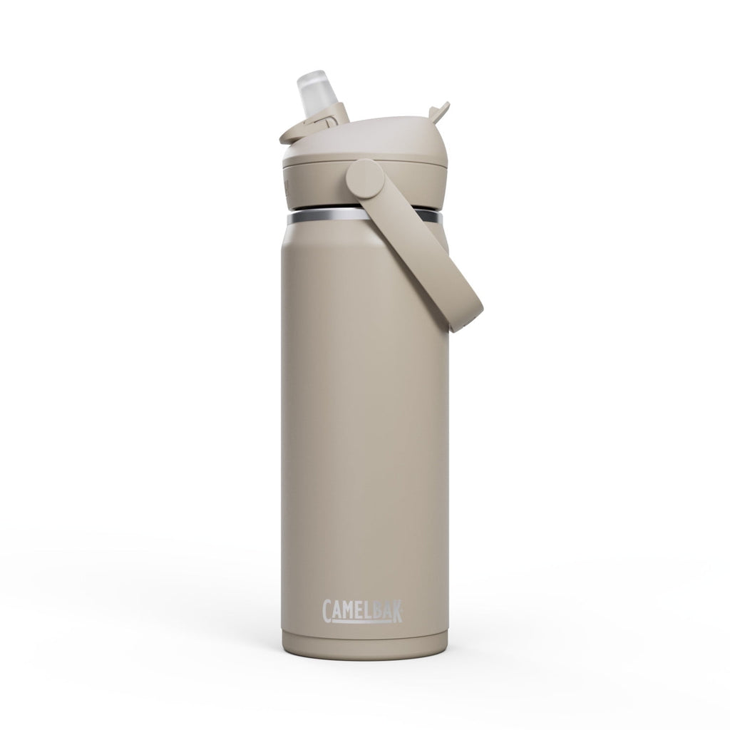 CamelBak Thrive™ Flip Straw Insulated Stainless Steel Water Bottle, 25 oz, Stone - Choice 366