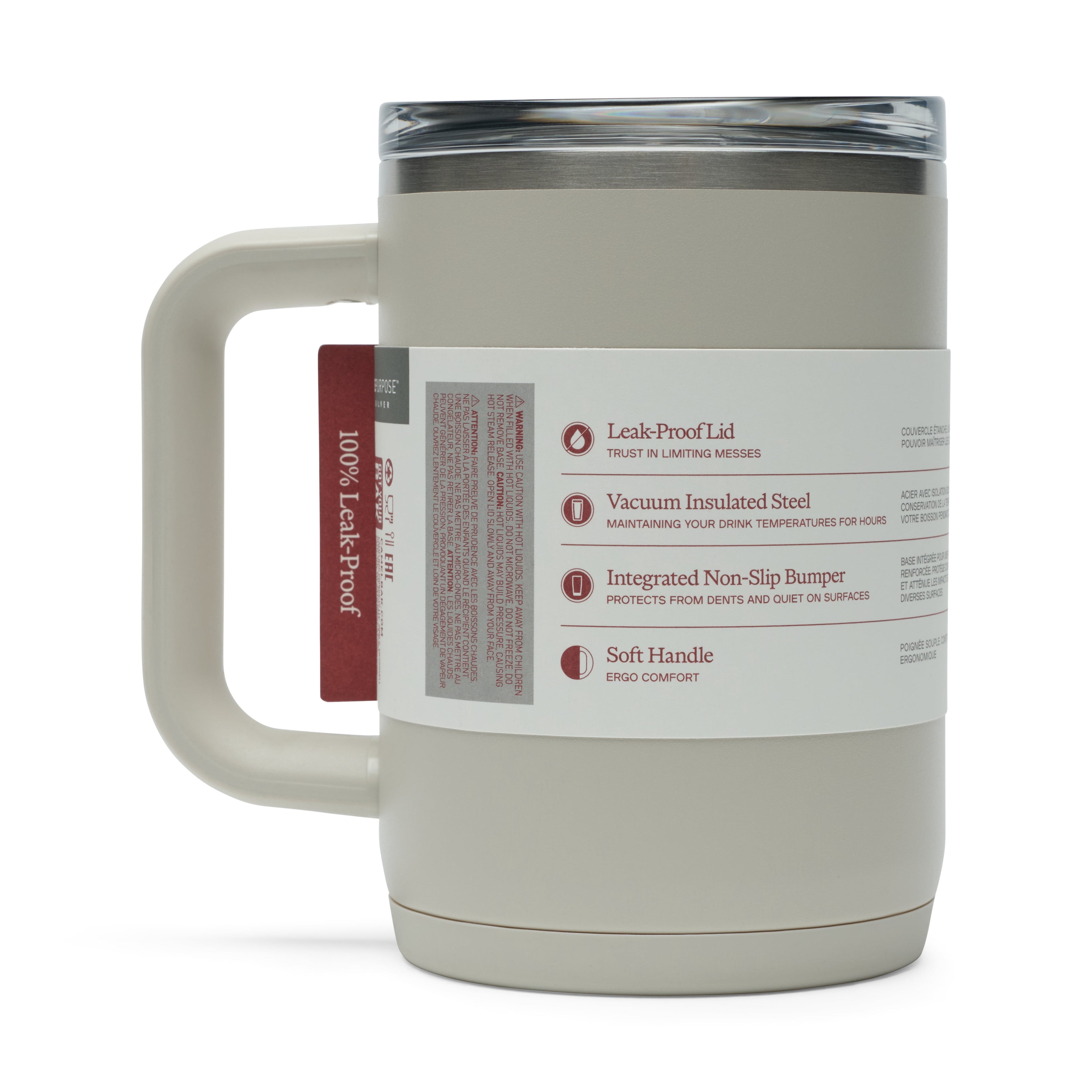 CamelBak Thrive 16oz Stainless Steel Leak-Proof Mug, Stone - Choice 955