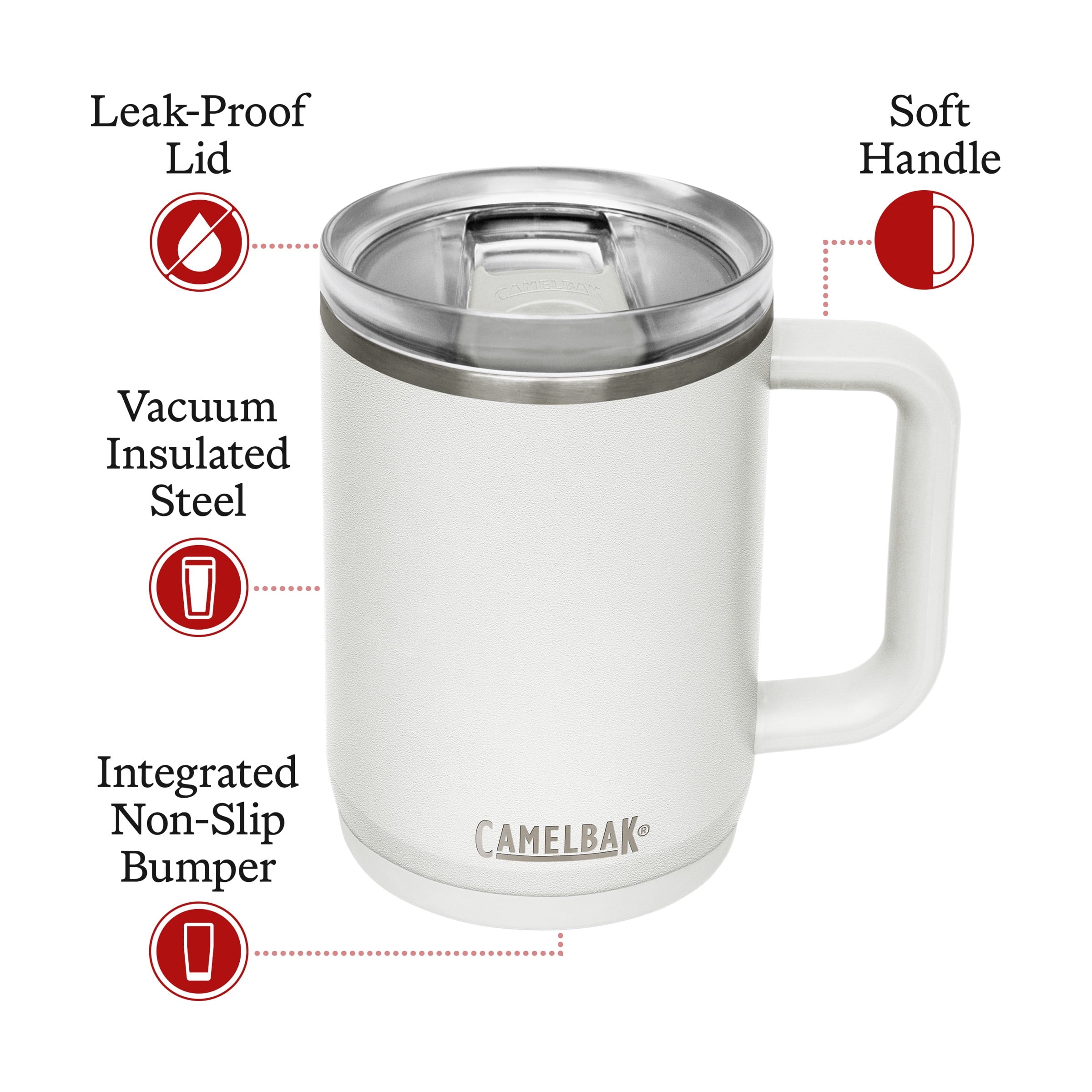 CamelBak Thrive 16oz Stainless Steel Leak-Proof Mug, Stone - Choice 955