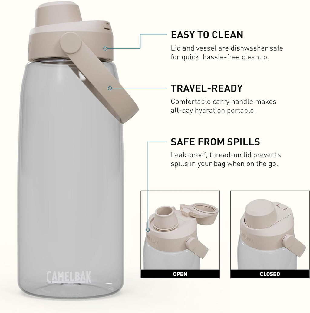 Camelbak Thrive Chug Water Bottle 32oz, Charcoal - Choice 346