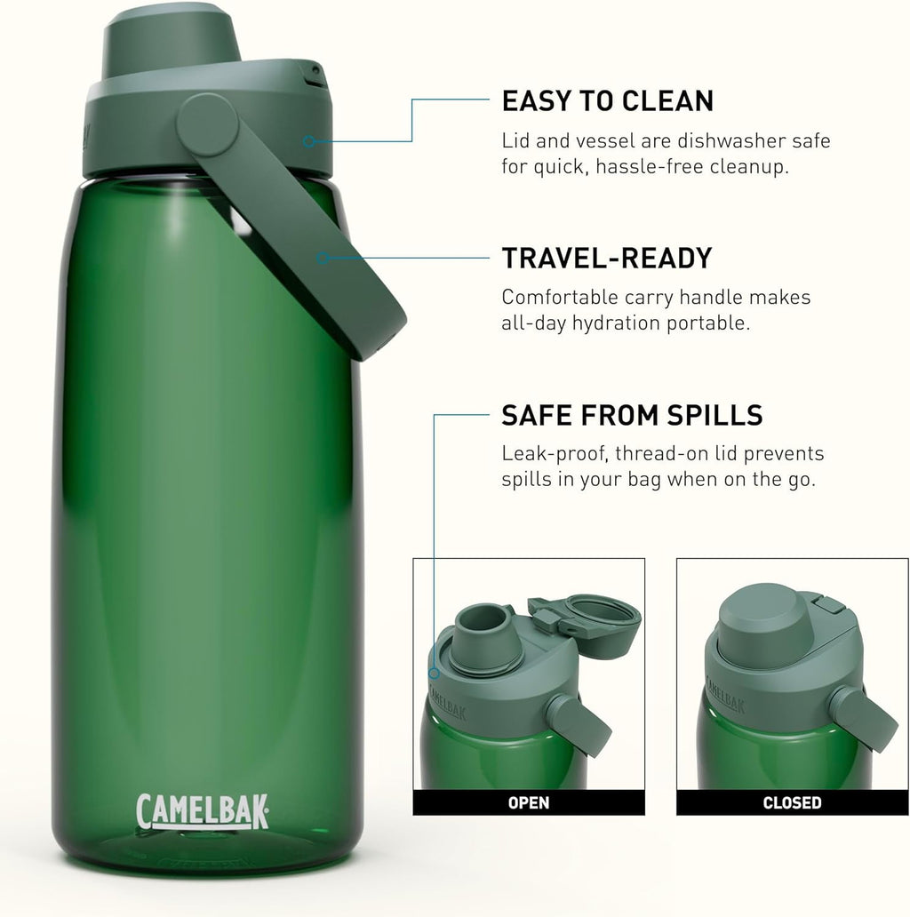 Camelbak Thrive Chug Water Bottle 32oz, Charcoal - Choice 346