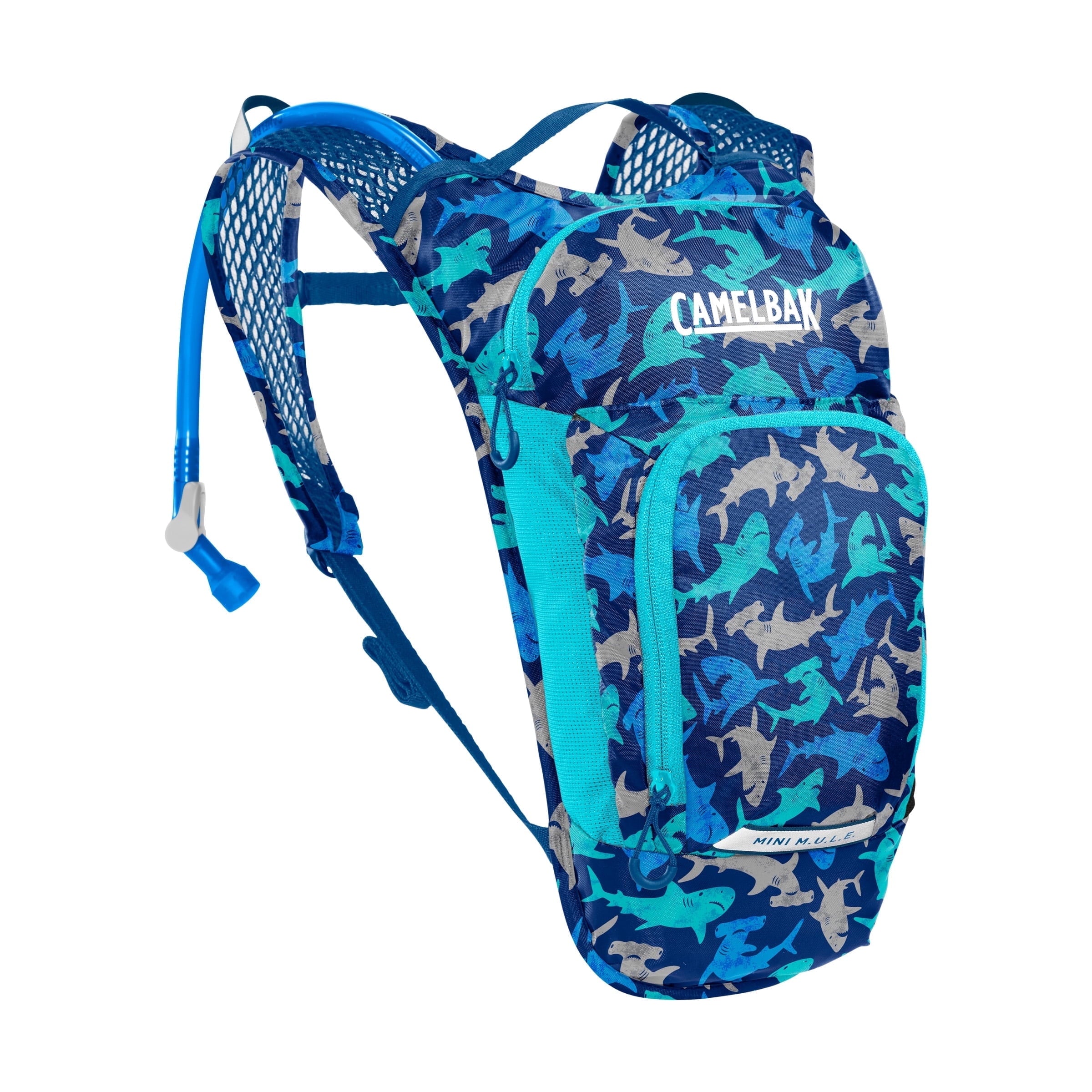 CamelBak Mini M.U.L.E.® 50 oz Hydration Pack, Sharks - Choice 559