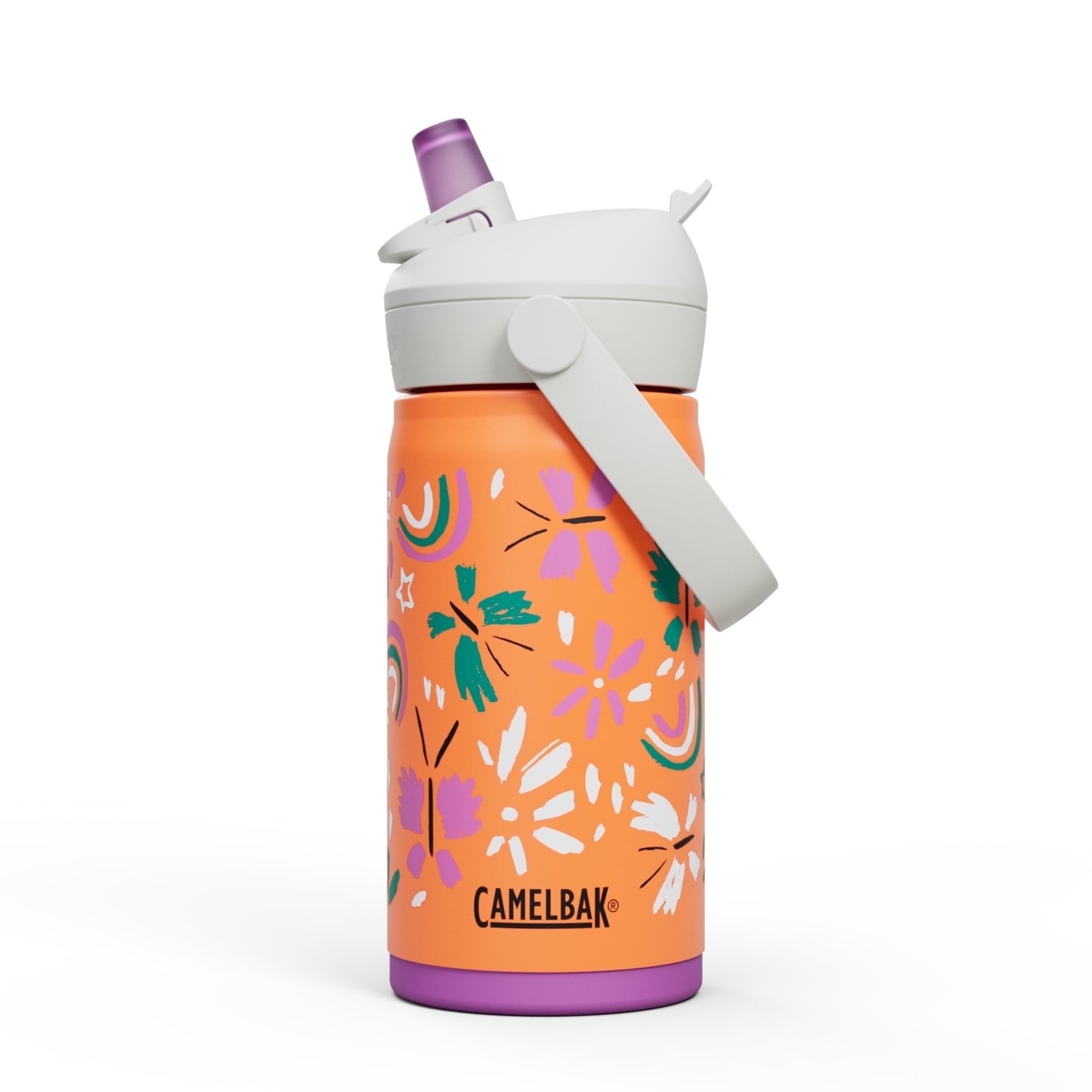 Camelbak Thrive™ Flip Straw Kids Stainless 12oz Water Bottle, Dino Jam - Choice 894