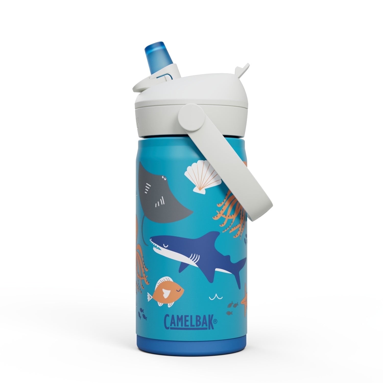 Camelbak Thrive™ Flip Straw Kids Stainless 12oz Water Bottle, Dino Jam - Choice 894
