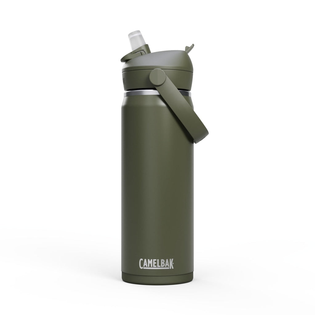 CamelBak Thrive™ Flip Straw Insulated Stainless Steel Water Bottle, 20oz, Moss - Choice 259