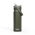 CamelBak Thrive™ Flip Straw Insulated Stainless Steel Water Bottle, 20oz, Moss - Choice 259