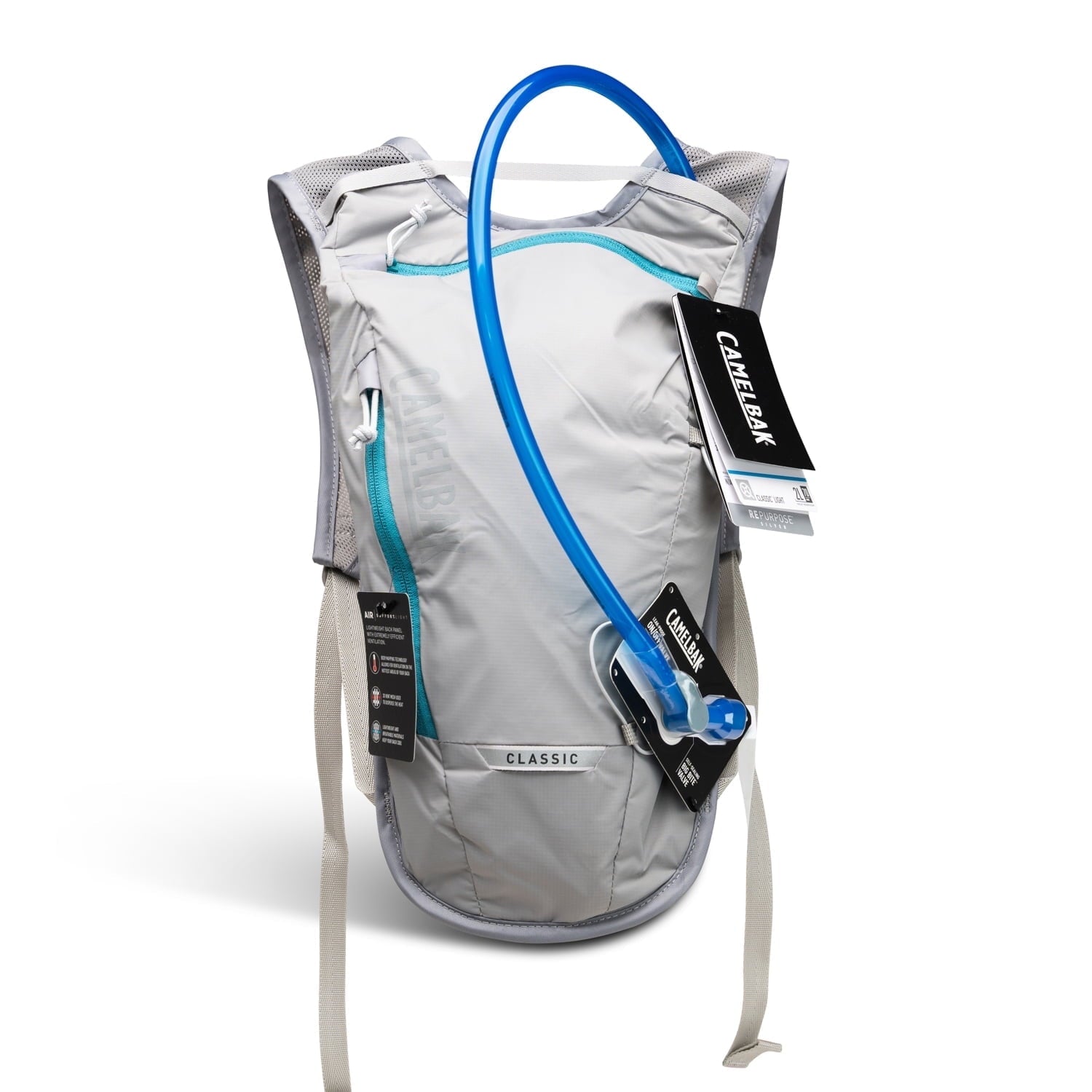 CamelBak Classic Light 70oz Hydration Pack, Gunmetal - Choice 528